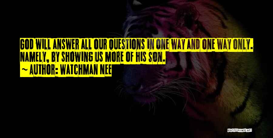 Watchman Nee Quotes 645153