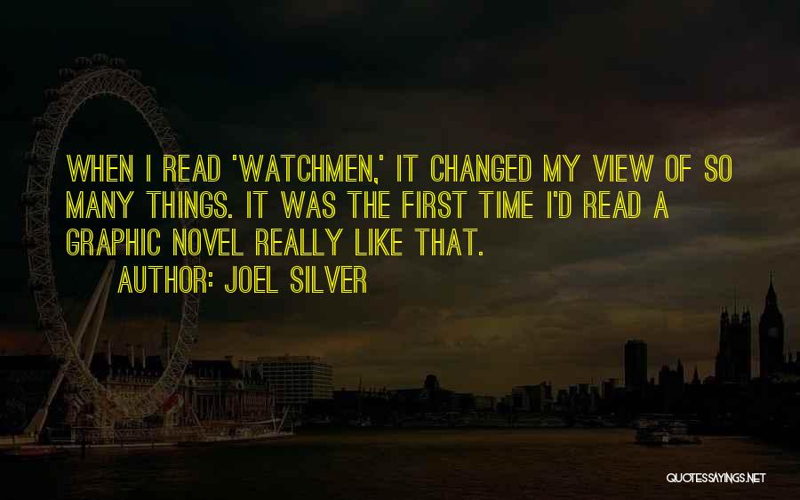 Watchmen Quotes By Joel Silver