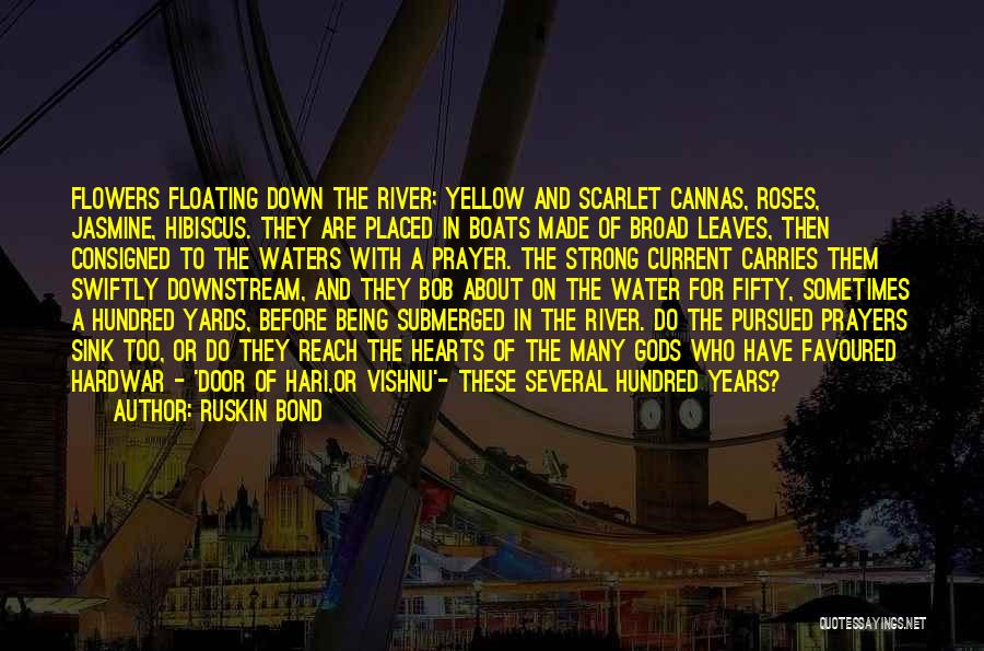 Water And Boats Quotes By Ruskin Bond