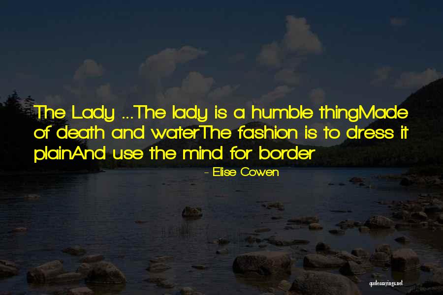 Water And Death Quotes By Elise Cowen Water And Death Quotes By Elise Cowen