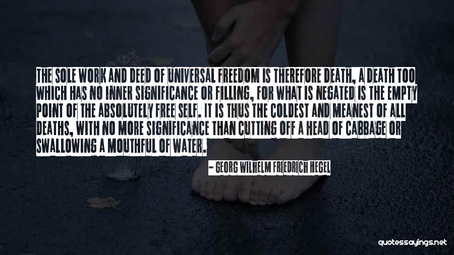 Water And Death Quotes By Georg Wilhelm Friedrich Hegel Water And Death Quotes By Georg Wilhelm Friedrich Hegel