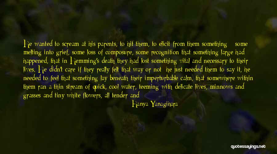 Water And Death Quotes By Hanya Yanagihara Water And Death Quotes By Hanya Yanagihara