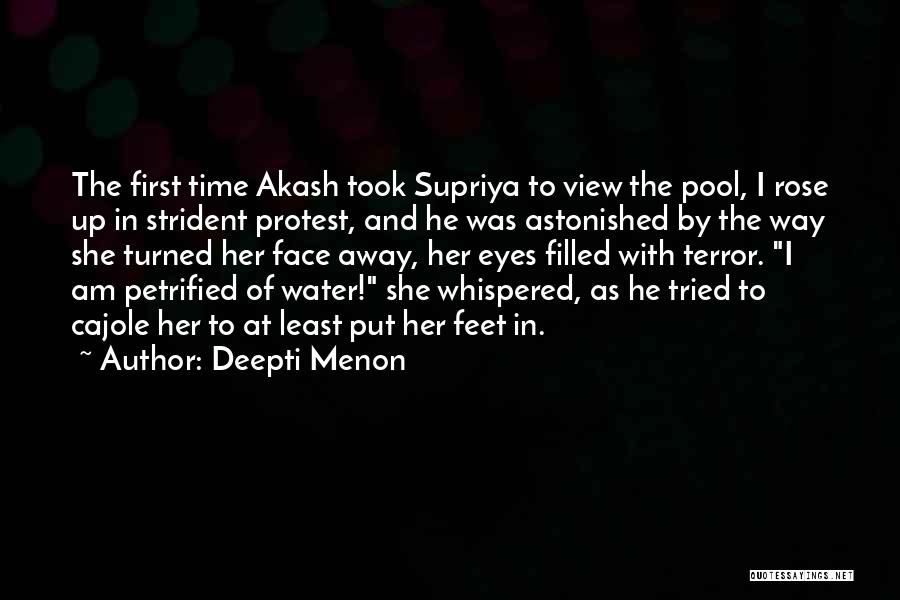 Water And Feet Quotes By Deepti Menon