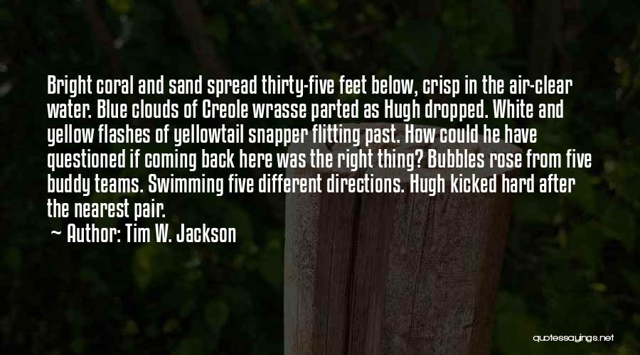 Water And Feet Quotes By Tim W. Jackson