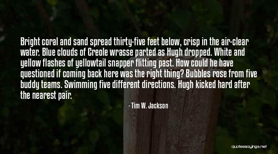 Water And Feet Quotes By Tim W. Jackson