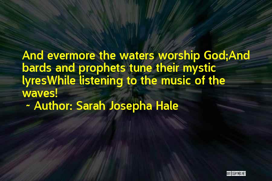 Water And God Quotes By Sarah Josepha Hale