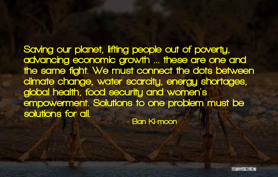 Water And Health Quotes By Ban Ki-moon