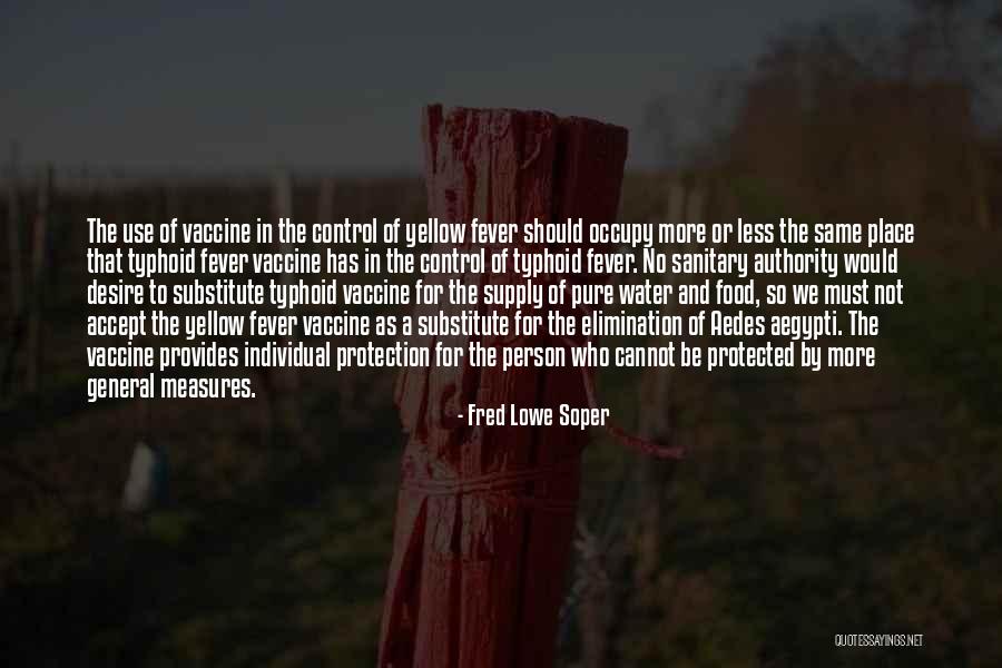 Water And Health Quotes By Fred Lowe Soper