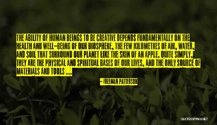 Water And Health Quotes By Freeman Patterson Water And Health Quotes By Freeman Patterson