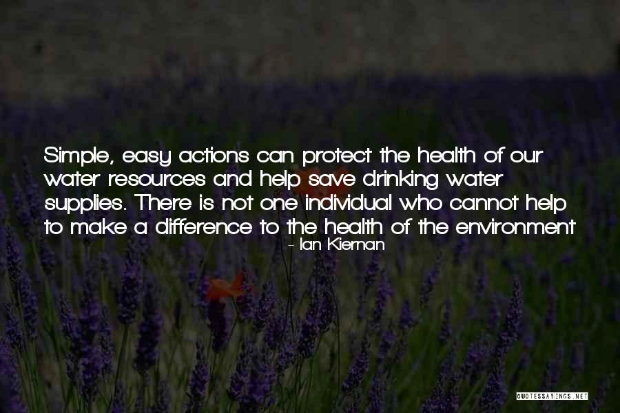 Water And Health Quotes By Ian Kiernan