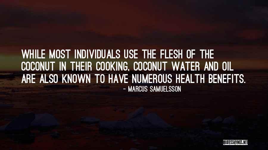 Water And Health Quotes By Marcus Samuelsson