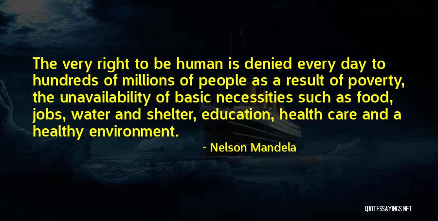 Water And Health Quotes By Nelson Mandela