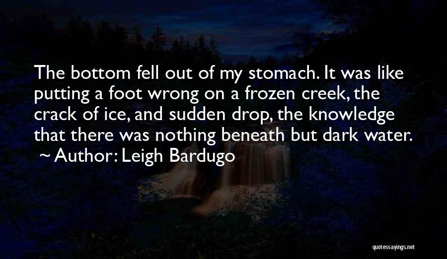 Water And Ice Quotes By Leigh Bardugo