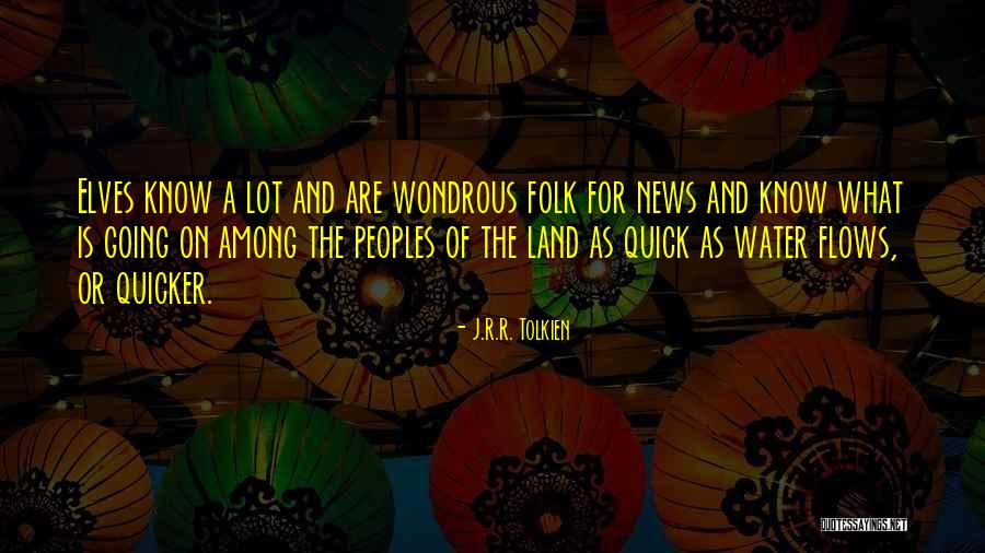 Water And Land Quotes By J.R.R. Tolkien