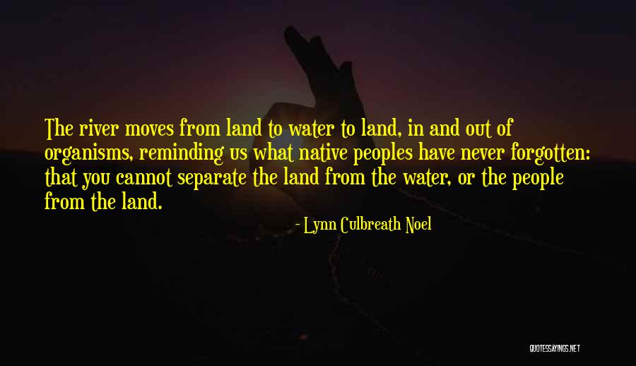 Water And Land Quotes By Lynn Culbreath Noel Water And Land Quotes By Lynn Culbreath Noel