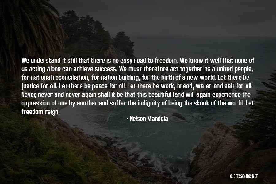 Water And Land Quotes By Nelson Mandela