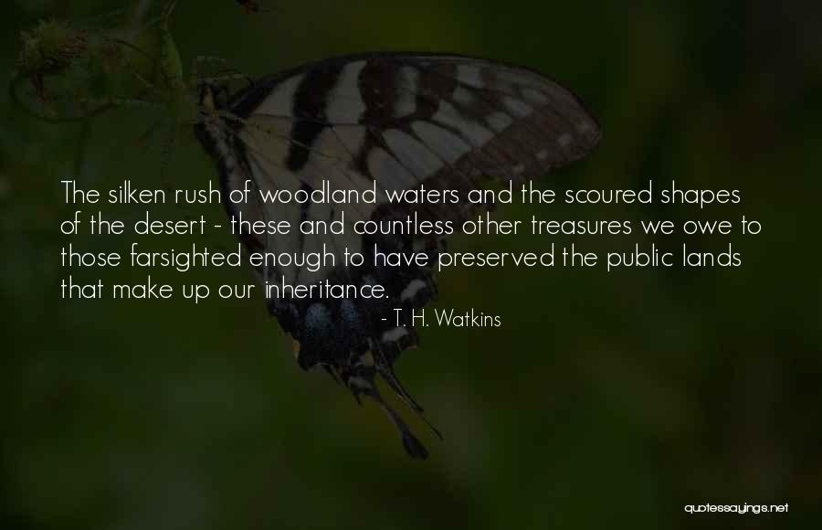 Water And Land Quotes By T. H. Watkins