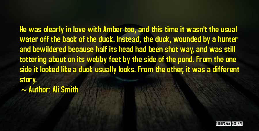 Water And Love Quotes By Ali Smith