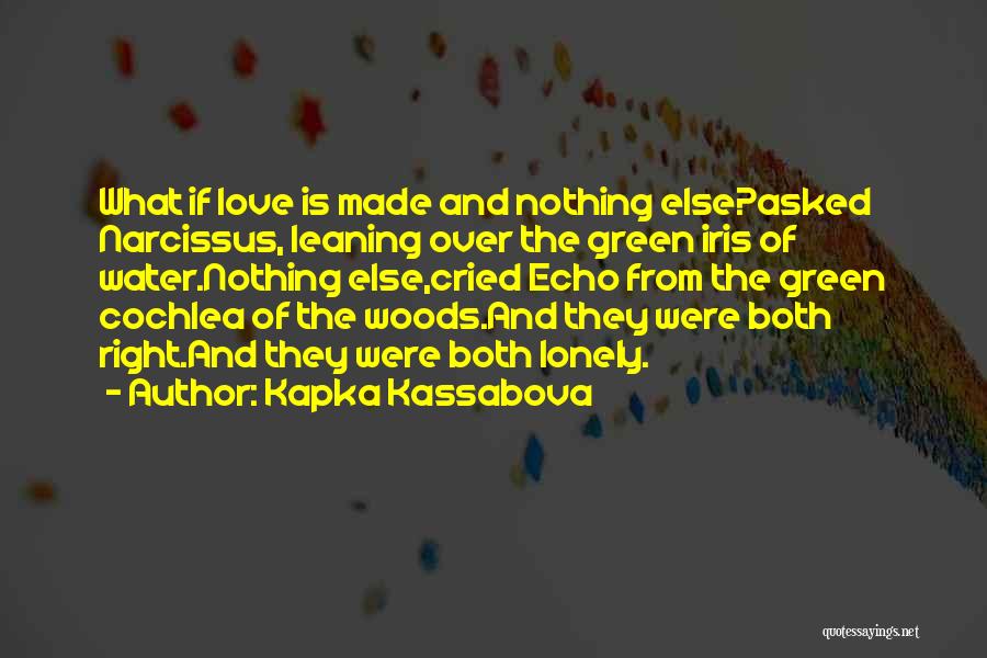 Water And Love Quotes By Kapka Kassabova