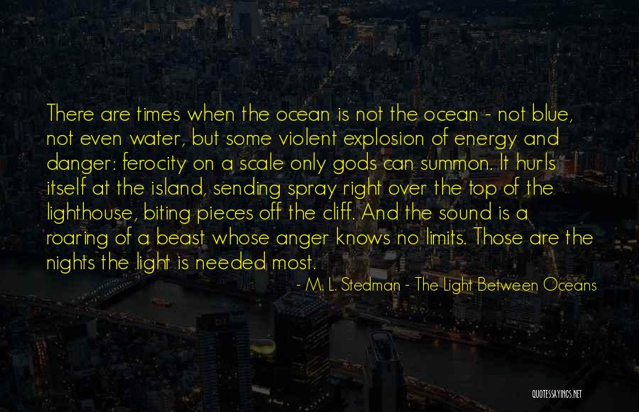 Water And Oceans Quotes By M. L. Stedman - The Light Between Oceans