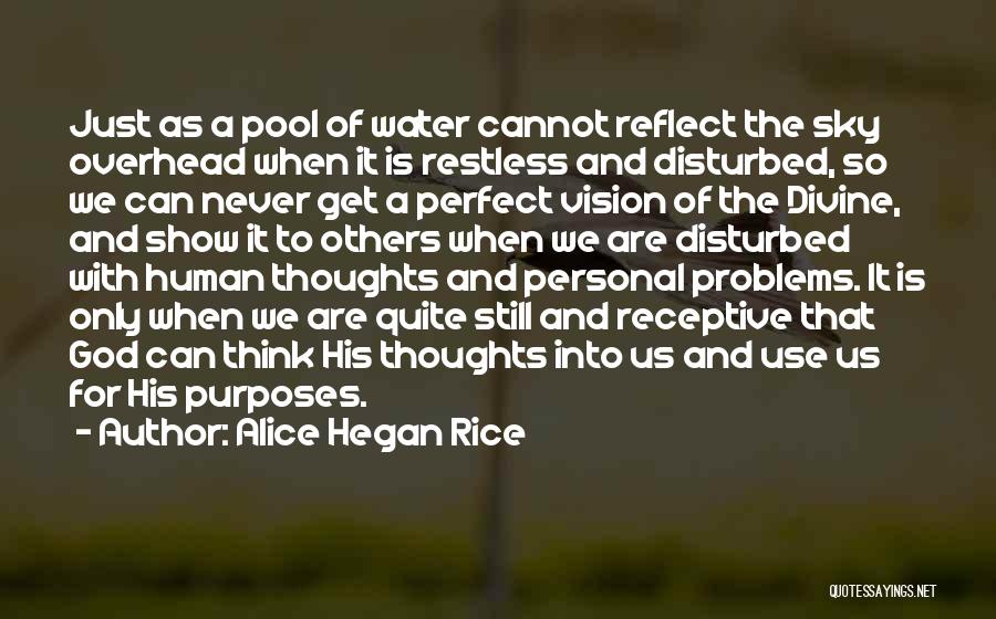 Water And Peace Quotes By Alice Hegan Rice