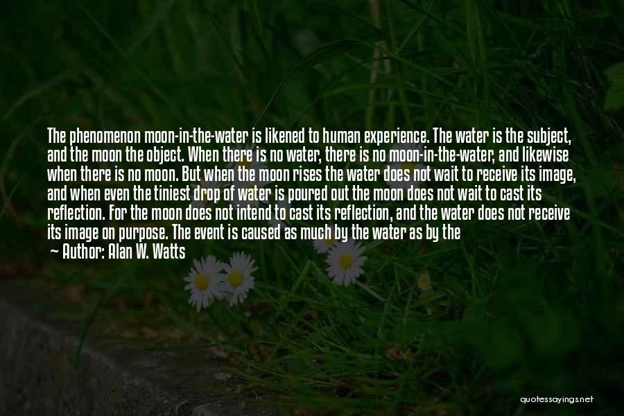 Water And Reflection Quotes By Alan W. Watts