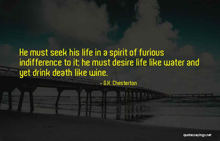 Water And Spirit Quotes By G.K. Chesterton Water And Spirit Quotes By G.K. Chesterton