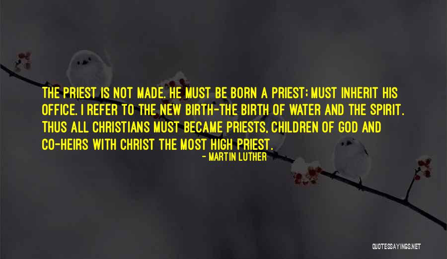 Water And Spirit Quotes By Martin Luther Water And Spirit Quotes By Martin Luther