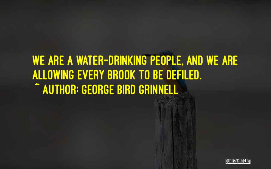 Water Bird Quotes By George Bird Grinnell