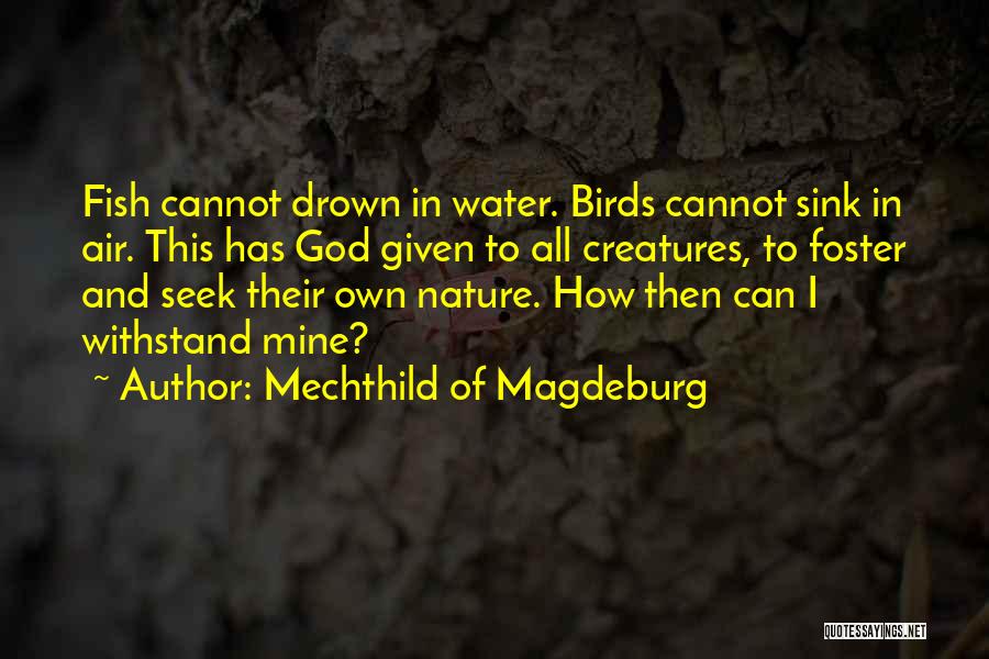 Water Bird Quotes By Mechthild Of Magdeburg