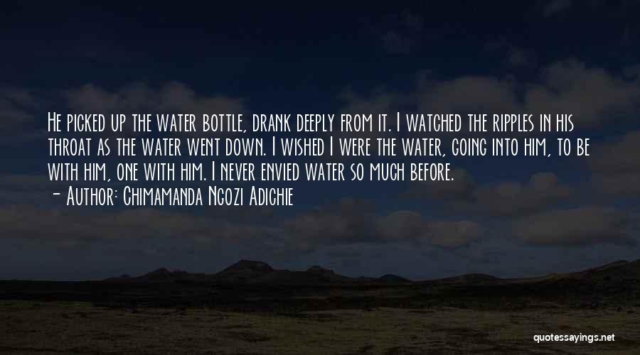 Water Bottle Quotes By Chimamanda Ngozi Adichie