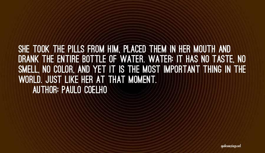 Water Bottle Quotes By Paulo Coelho
