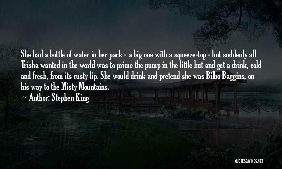 Water Bottle Quotes By Stephen King