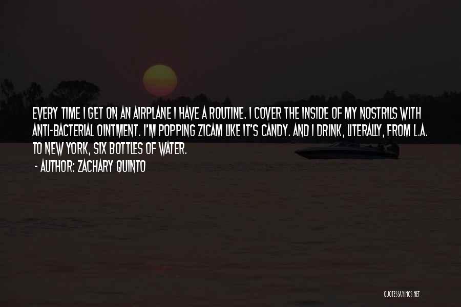 Water Bottles Quotes By Zachary Quinto