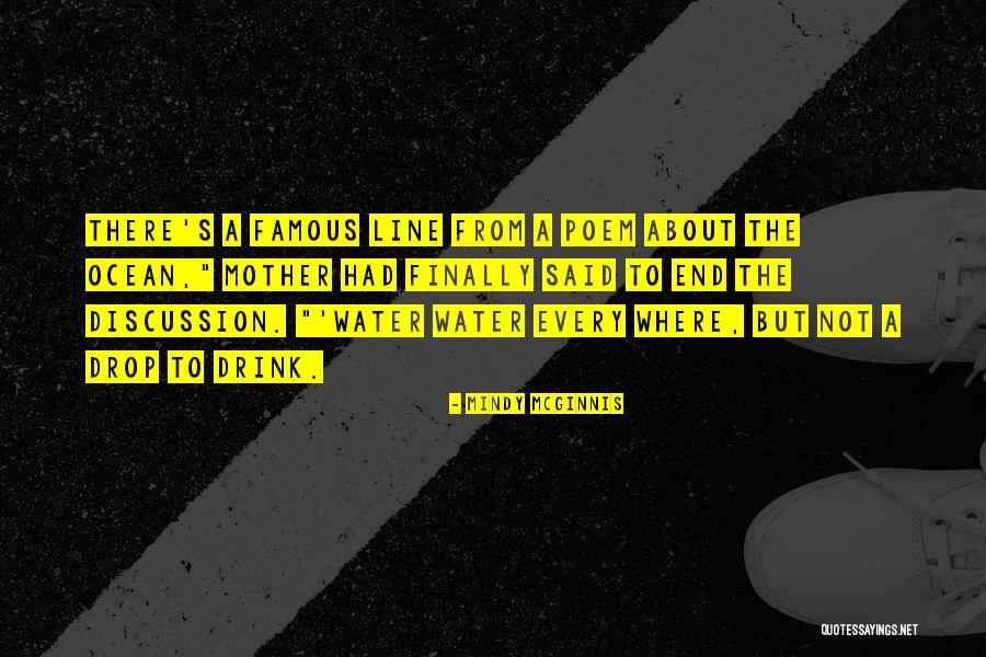 Water But Quotes By Mindy McGinnis Water But Quotes By Mindy McGinnis