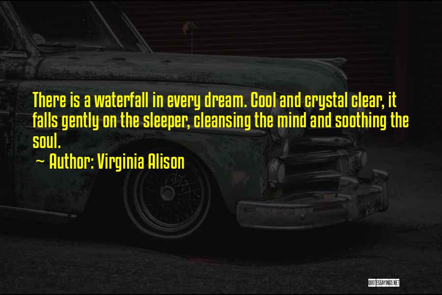 Water Cleansing Quotes By Virginia Alison