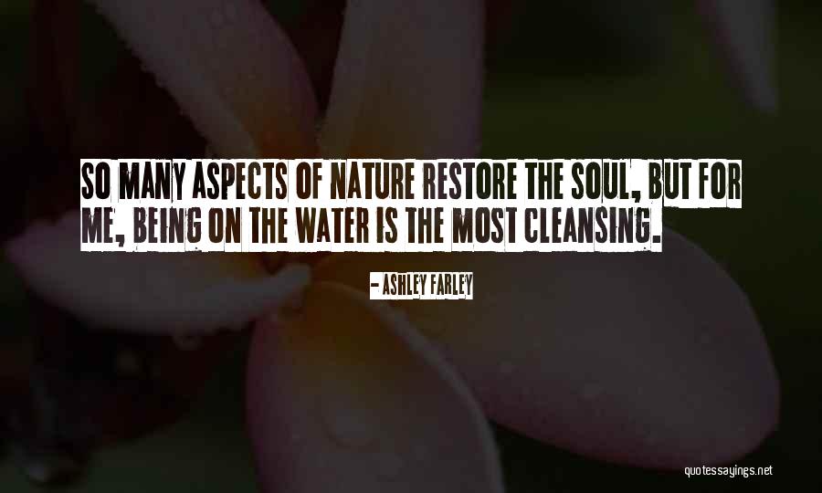 Water Cleansing The Soul Quotes By Ashley Farley Water Cleansing The Soul Quotes By Ashley Farley