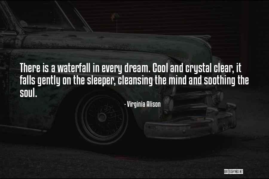 Water Cleansing The Soul Quotes By Virginia Alison Water Cleansing The Soul Quotes By Virginia Alison