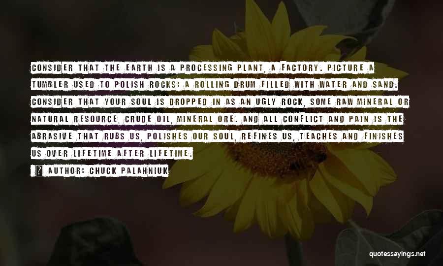 Water Conflict Quotes By Chuck Palahniuk