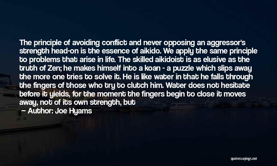 Water Conflict Quotes By Joe Hyams