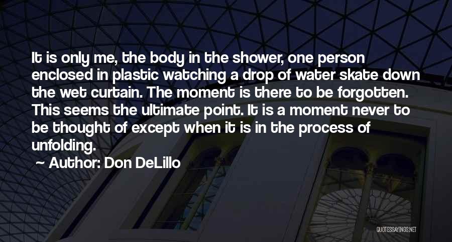 Water Drop Quotes By Don DeLillo