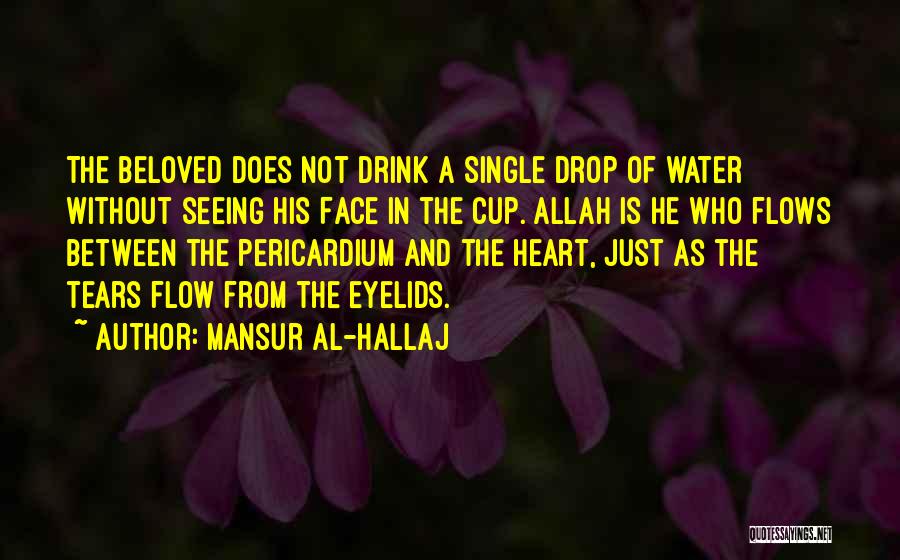 Water Drop Quotes By Mansur Al-Hallaj
