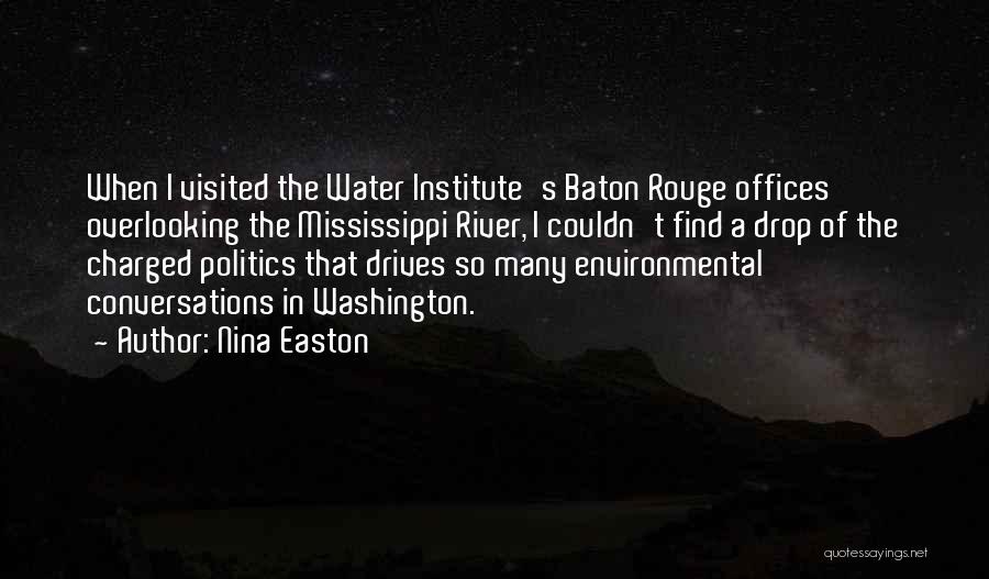 Water Drop Quotes By Nina Easton