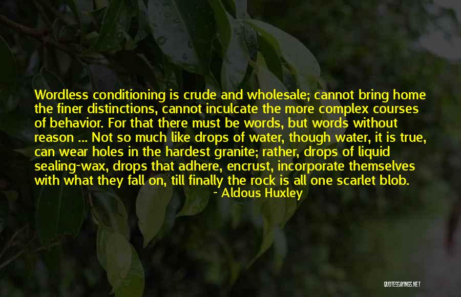 Water Drops Quotes By Aldous Huxley Water Drops Quotes By Aldous Huxley