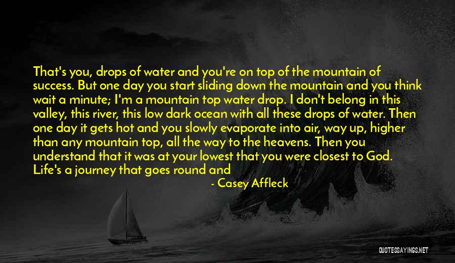 Water Drops Quotes By Casey Affleck