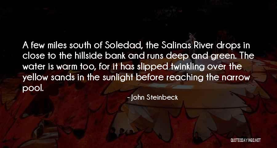 Water Drops Quotes By John Steinbeck