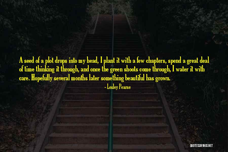 Water Drops Quotes By Lesley Pearse Water Drops Quotes By Lesley Pearse