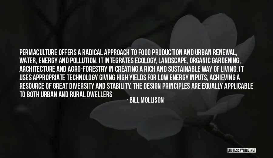 Water Ecology Quotes By Bill Mollison Water Ecology Quotes By Bill Mollison