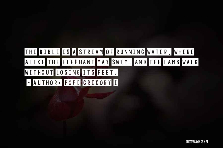 Water For Elephants Quotes By Pope Gregory I