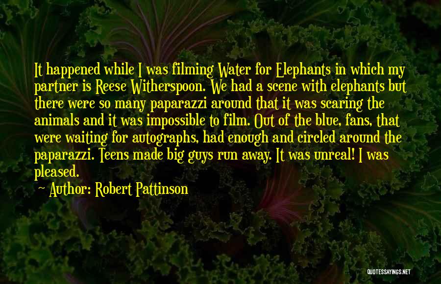 Water For Elephants Quotes By Robert Pattinson